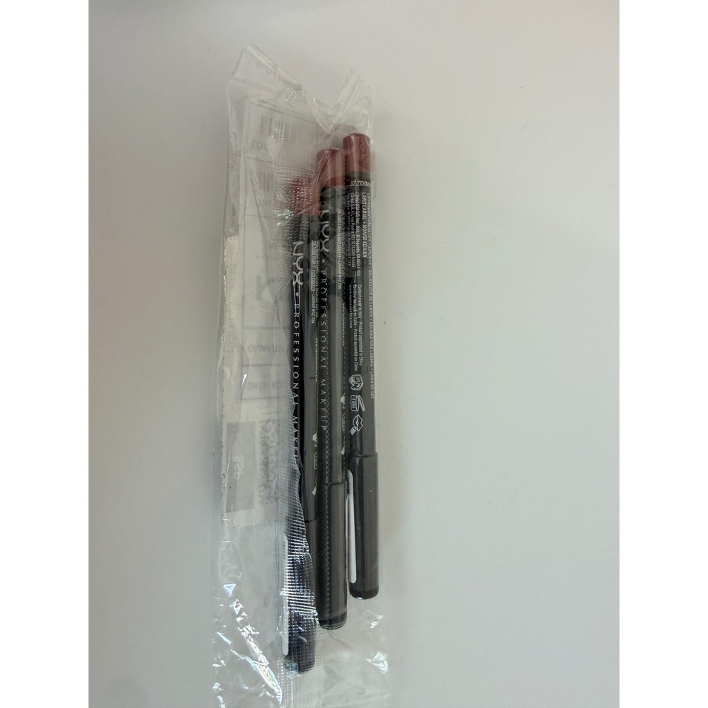NYX Lip Liner Womens 0.035oz Whipped Caviar 3 Pack Matte Vegan NWT